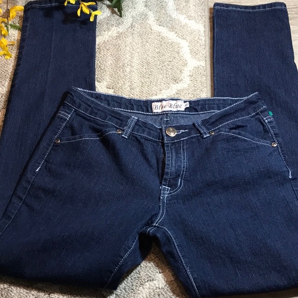 Blue Blue~~Skinny Jeans~Small Waist - Picture 1 of 7